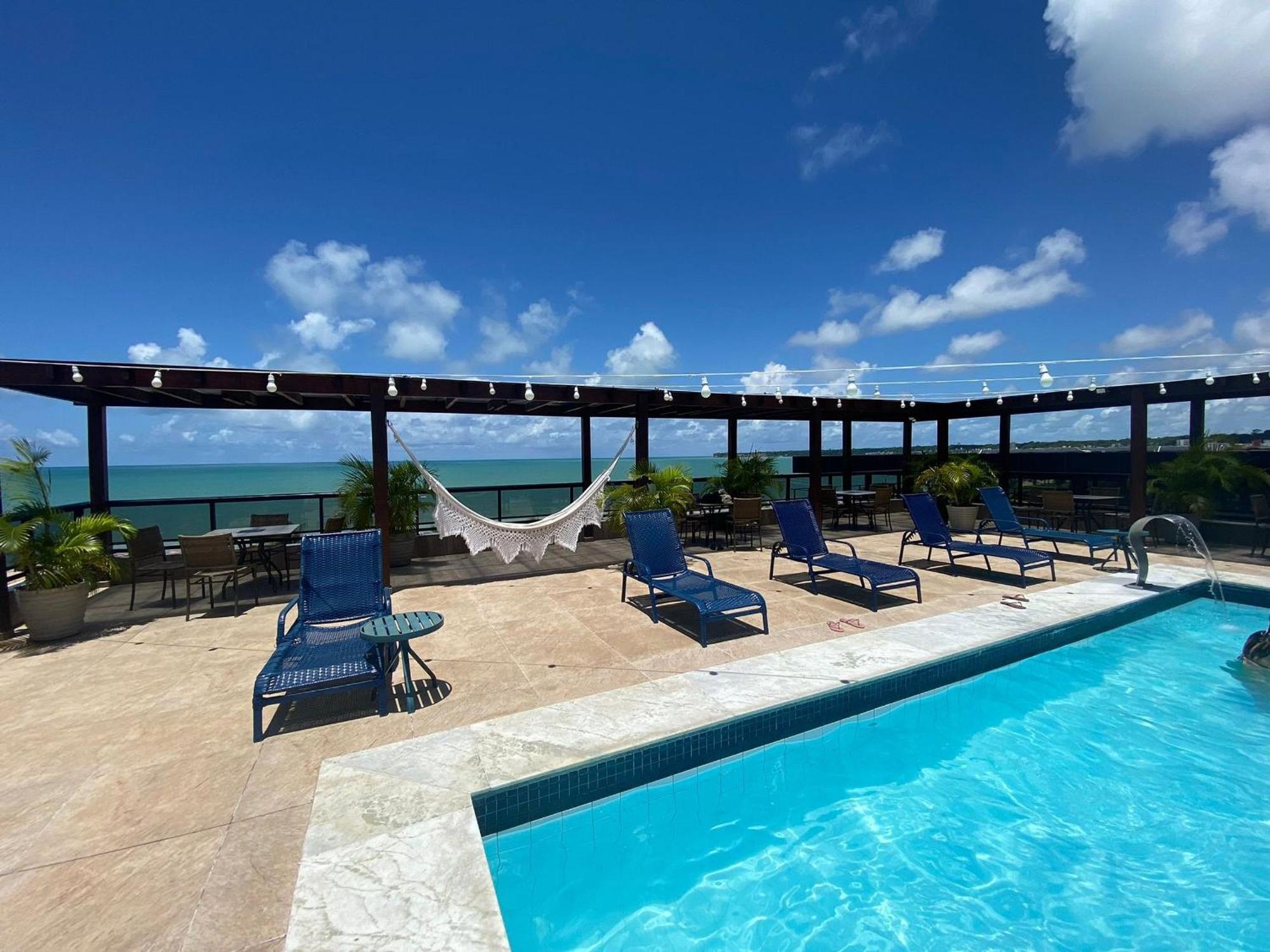 Bela Hospedagem - Marinas Flat - Excelente Localizacao Na Orla De Cabo Branco Joao Pessoa Bagian luar foto