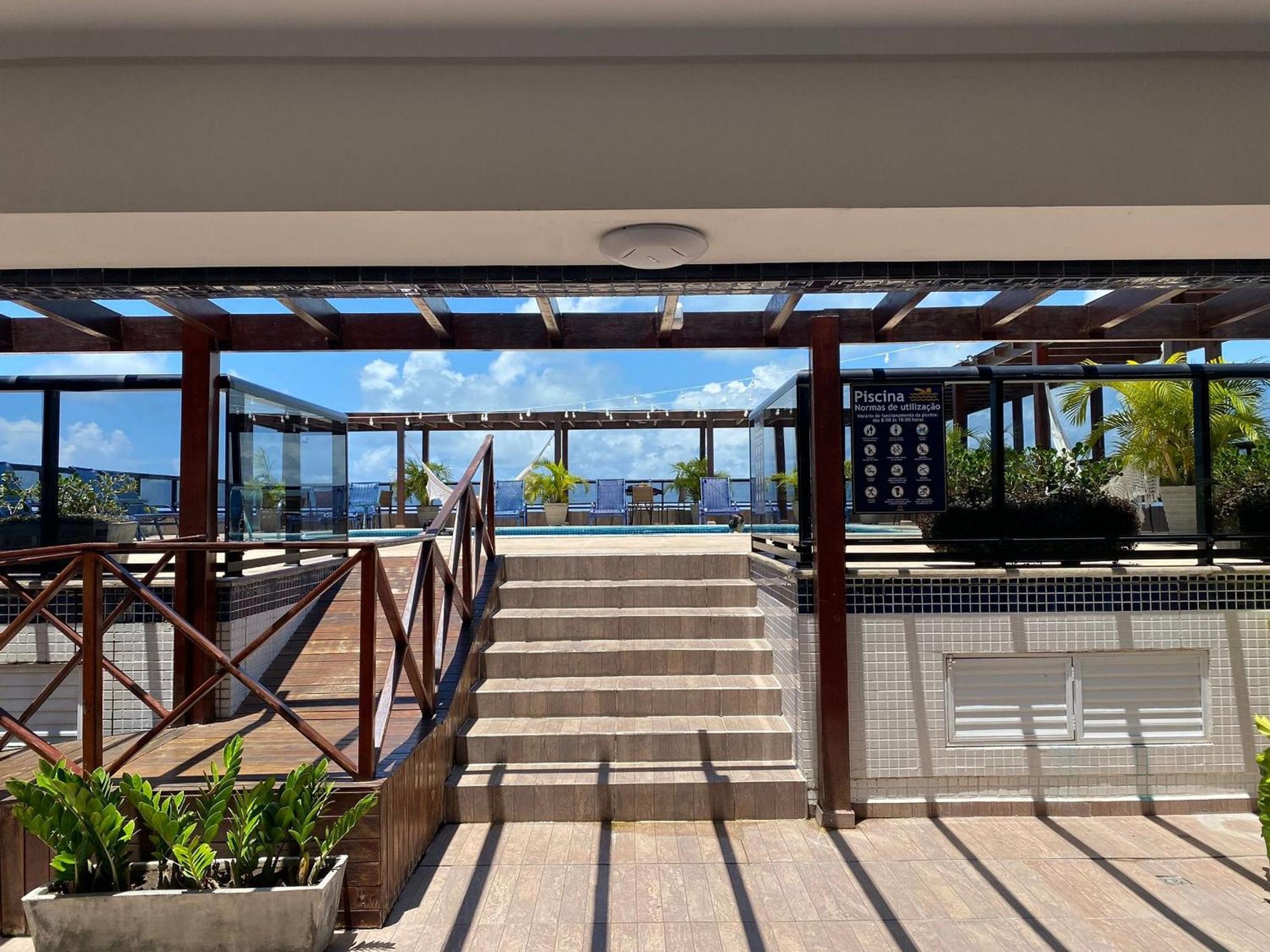 Bela Hospedagem - Marinas Flat - Excelente Localizacao Na Orla De Cabo Branco Joao Pessoa Bagian luar foto