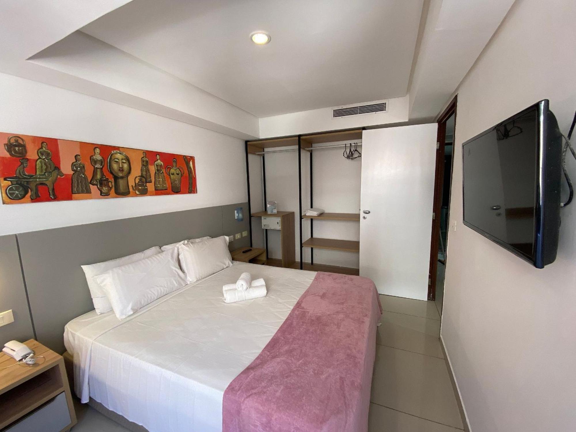 Bela Hospedagem - Marinas Flat - Excelente Localizacao Na Orla De Cabo Branco Joao Pessoa Bagian luar foto
